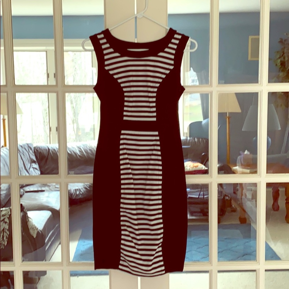 Cache stripped dress